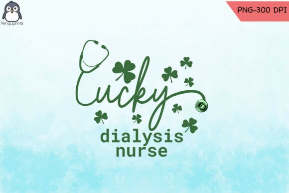 Dialysis Nurse St Patricks Day PNG