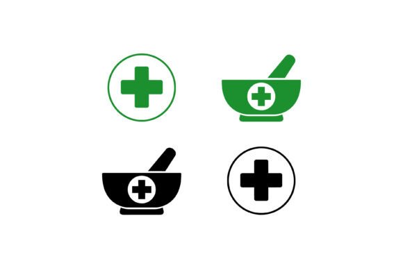 Medical Cross Pharmacy Icon Collection