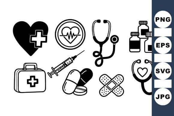 Medical Health Care Icons Set