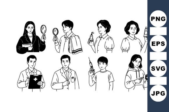 Medical Healthcare Profession Clipart