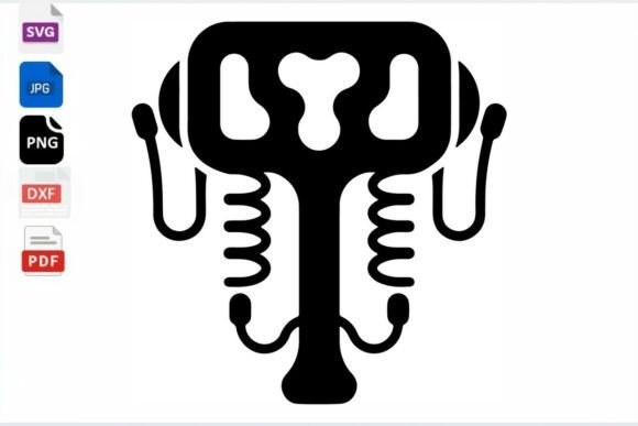 Medical Stethoscope Icon Vector Art