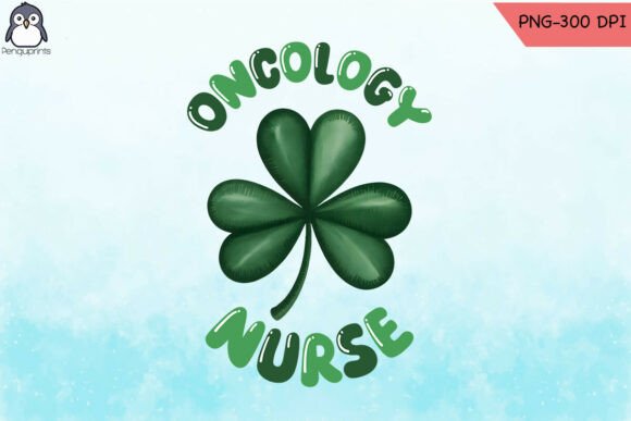 Oncology Nurse St. Patrick’s Day PNG