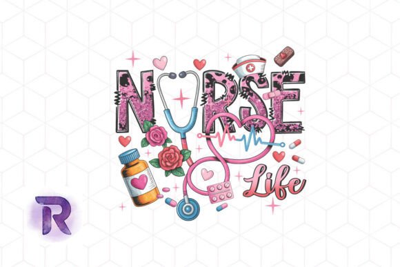 Valentine’s Day Nurse Life PNG