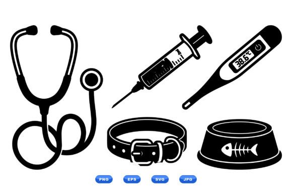 Vet Icon SVG Collection